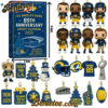 Los Angeles Rams Advent Calendar 2025 89TH ANNIVERSARY Christmas Gift, Christmas Idea, Christmas Countdown Advent Calendar Gift Box with 24 Acrylic Ornaments