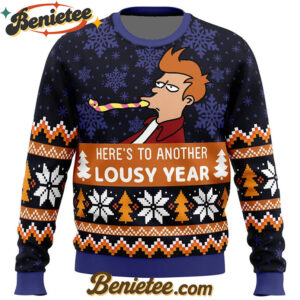 Lousy Year Futurama Ugly Christmas Sweater