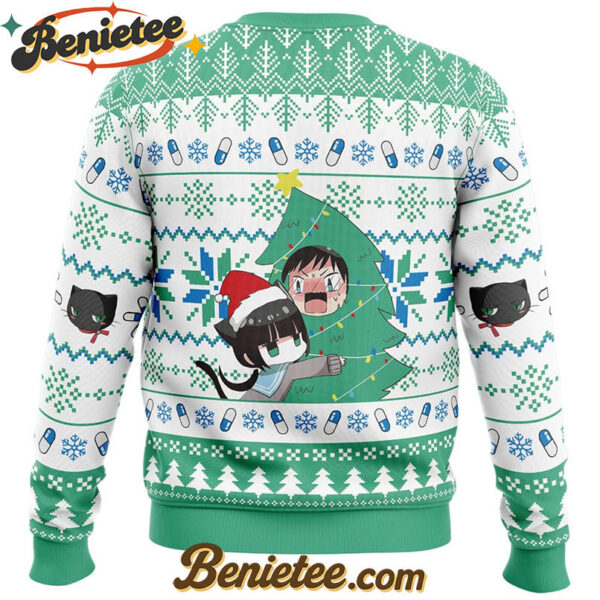 Love The Tree Don't Blame The Doggies Fa-La-La-La-La ReLIFE Ugly Christmas Sweater
