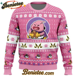 Majin Buu Dragon Ball Z Ugly Christmas Sweater
