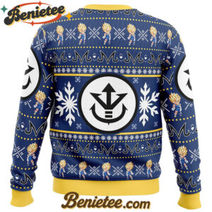 Majin Vegeta Dragon Ball Z Ugly Christmas Sweater