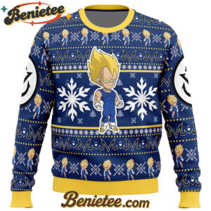 Majin Vegeta Dragon Ball Z Ugly Christmas Sweater
