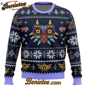Majora's Mask Zelda Ugly Christmas Sweater