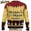 Maker's Mark Whisky Ugly Christmas Sweater
