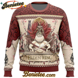 Malenia Blade of Maquella Elden Ring Ugly Christmas Sweater