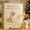Maltese Dreamy Angels Advent Calendar 2025, Christmas Countdown Advent Calendar Gift Box with 24 Acrylic Ornaments