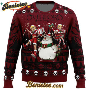 Mare Bello x Aura Bella x Hamsuke Overlord Ugly Christmas Sweater
