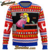 Mario Bros Bowser's Castle Ugly Christmas Sweater