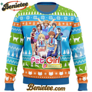 Mashiro and Friends The Pet Girl of Sakurasou Ugly Christmas Sweater