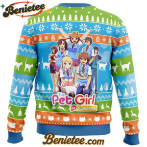 Mashiro and Friends The Pet Girl of Sakurasou Ugly Christmas Sweater