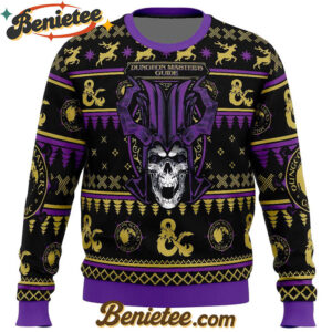 Master's Guide Dungeons and Dragons Ugly Christmas Sweater