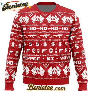 McClane Winter Die Hard Ugly Christmas Sweater