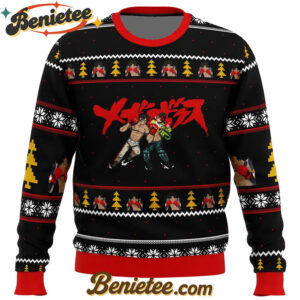 Megalo Box Sprites Ugly Christmas Sweater