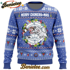 Merry Chimera-mas Fullmetal Alchemist Christmas Sweater