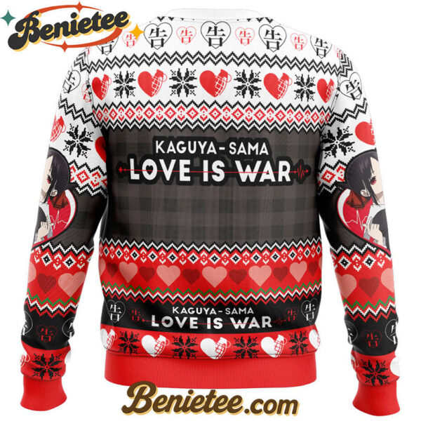 Merry Christmas And Happy New Year Kaguya-Sama Love Is War Ugly Christmas Sweater