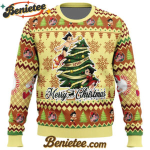 Merry Christmas Astro Boy Ugly Christmas Sweater
