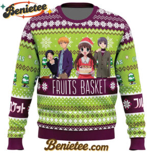 Merry Christmas Fruits Basket Ugly Christmas Sweater