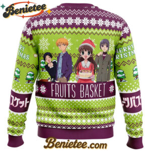 Merry Christmas Fruits Basket Ugly Christmas Sweater