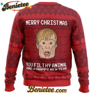 Merry Christmas Home Alone Ugly Christmas Sweater