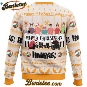 Merry Christmas Karasuno High Haikyuu!! Ugly Christmas Sweater