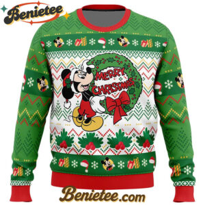 Merry Christmas Mickey Mouse Ugly Christmas Sweater
