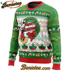 Merry Christmas Mickey Mouse Ugly Christmas Sweater