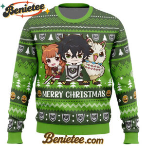 Merry Christmas Naofumi The Rising of the Shield Hero Ugly Christmas Sweater