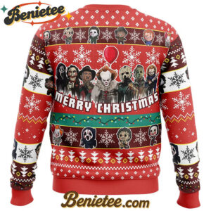 Merry Christmas Nightmares of Halloween Ugly Christmas Sweater