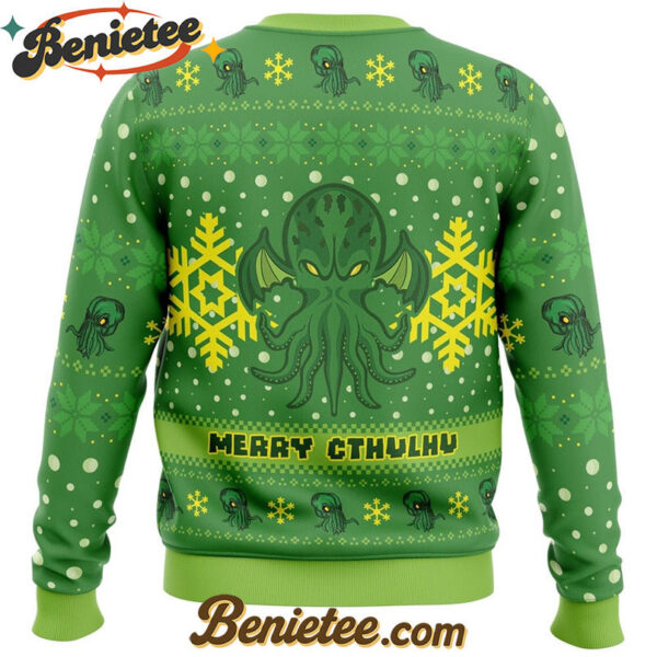 Merry Cthulhu Ugly Christmas Sweater
