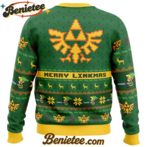 Merry Linkmas Zelda Ugly Christmas Sweater