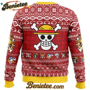 Merry Mugiwara Pirates One Piece Ugly Christmas Sweater