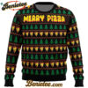 Merry Pizza Ugly Christmas Sweater
