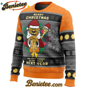 Merry Taxes Christmas Robin Hood Ugly Christmas Sweater