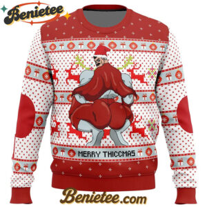Merry Thiccmas Omni Man Invincible Ugly Christmas Sweater