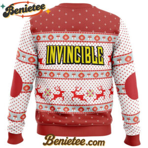 Merry Thiccmas Omni Man Invincible Ugly Christmas Sweater