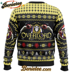 Merry X-Mass Ainz Ooal Gown Overlord Ugly Christmas Sweater