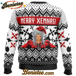 Merry Xemnas Kingdom Hearts Ugly Christmas Sweater