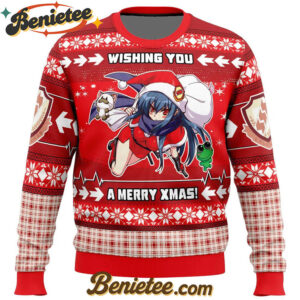 Merry Xmas Shiina Angel Beats Ugly Christmas Sweater