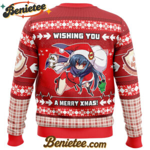 Merry Xmas Shiina Angel Beats Ugly Christmas Sweater