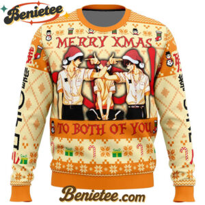 Merry Xmas to Both of You Terror in Resonance Ugly Christmas Sweater