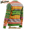 Michelangelo Rise of the Teenage Mutant Ninja Turtles Ugly Christmas Sweater
