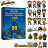 Michigan Wolverines Hockey 103rd Anniversary Advent Calendar 2025, Christmas Countdown Advent Calendar Gift Box with 24 Acrylic Ornaments