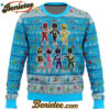 Mighty Morphin Chibis Power Rangers Ugly Christmas Sweater