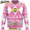 Mighty Morphin Pink Ranger Power Rangers Ugly Christmas Sweater