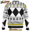 Mighty Morphin White Ranger Power Rangers Ugly Christmas Sweater