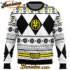 Mighty Morphin White Ranger Power Rangers Ugly Christmas Sweater