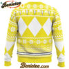 Mighty Morphin Yellow Ranger Power Rangers Ugly Christmas Sweater