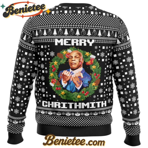 Mike Tyson Ugly Christmas Sweater