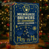 Milwaukee Brewers 55TH ANNIVERSARY Advent Calendar 2025 Christmas Gift, Christmas Idea, Christmas Countdown Advent Calendar Gift Box with 24 Acrylic Ornaments