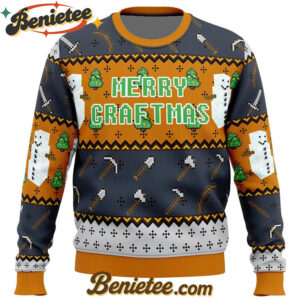 Minecraft Minecraftmas Christmas Sweater